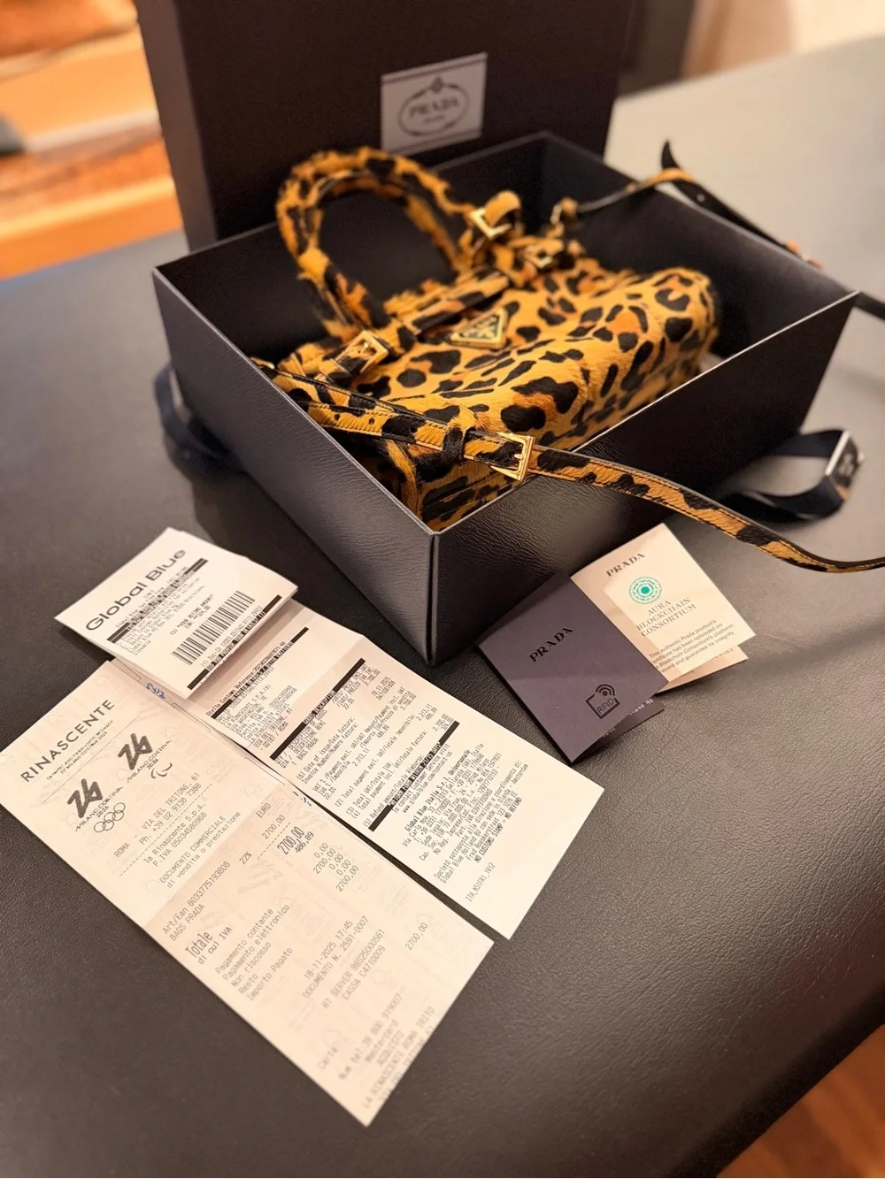 Prada authentic bonnie